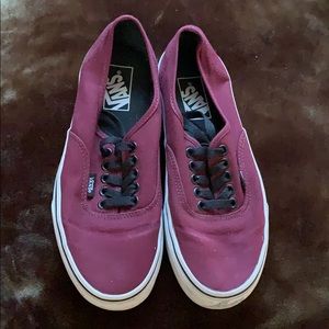 Maroon Vans